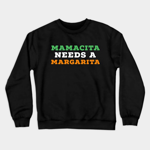 Funny Mamacita Cinco de Mayo Crewneck Sweatshirt by RomeroCancela